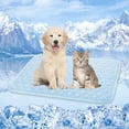 thumbnail image 1 of Upgrade Self-Cooling Mat for Dogs & Cats - Washable Pet Cooling Pad, Foldable Dog Cooling Mat Pet Cool Blanket for Indoor or Outdoor, 1 of 5
