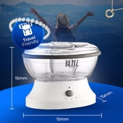 Ultra battery operated jewelry cleaning machine