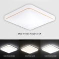 thumbnail image 3 of LED Ceiling Down Light Square Lamp Modern Design for Bedroom Kitchen Living Room, 3 of 6