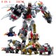 thumbnail image 4 of Figura de acción 5 en 1 BPF G1, transFormable, destructor, deFormación, Robot, dinosaurio, regalo para niños, 4 of 4