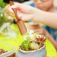 thumbnail image 3 of 4 Pcs Plastic Garden Shovel with Scale - Lightweight Hand Trowel for Planting, Bonsai, Soils, Snow & Sand, 3 of 7