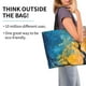 thumbnail image 2 of Balery Abstract Night Sky Tree Bolsa Tote Estilo Estético con Cremalleras, Bolsa de Hombro, Bolsa de Compras Grande y Plegable, 2 of 8