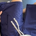 thumbnail image 5 of Men's 5" Running Shorts Quick Dry Athletic Workout Gym Shorts with Cargo Pockets Navy, 5 of 5