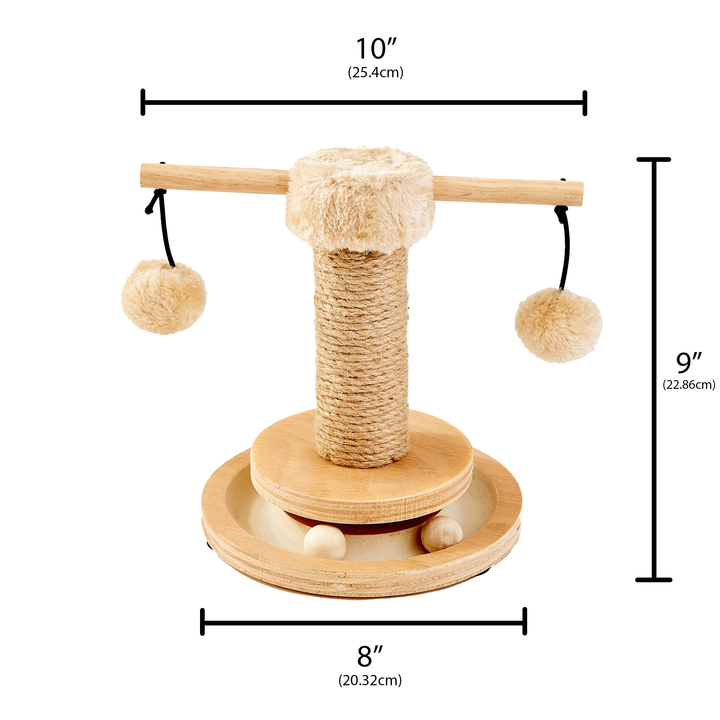 Two by Two Montpelier -  Scratching Post Cat Furniture -  in. Tall