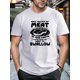 thumbnail image 1 of Camiseta de hombre con estampado geométrico - Casual, transpirable, 100 % algodón, cuello redondo, manga corta - Ideal para verano. Para adultos, hombres, mujeres, adolescentes, jóvenes y tiempo libre, 1 of 6