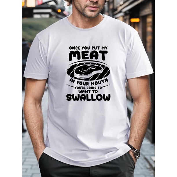 Camiseta de hombre con estampado geométrico - Casual, transpirable, 100 % algodón, cuello redondo, manga corta - Ideal para verano. Para adultos, hombres, mujeres, adolescentes, jóvenes y tiempo libre