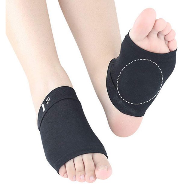 Compression Arch Support with Comfort Gel Pad,Arch Brace for Flat Feet