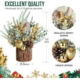 thumbnail image 4 of AIGIA Artificial Mini Tabletop Christmas Tree Decorations with Christmas Ornaments, Small Christmas Tree for Xmas Party Thankgivings Christmas Decor, 4 of 7