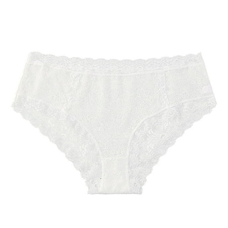 Womens Panties Comfort Lace Sexy Triangle Breathable Large Size Hollow Midriff Comfortable Panties Waisted Seamless Underwear