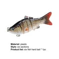 thumbnail image 7 of 10cm 17g Fishing Lure 6 Segment Attractive Plastic Simulation Multi Jointed Hard Bait for Fishing Lover, 7 of 7