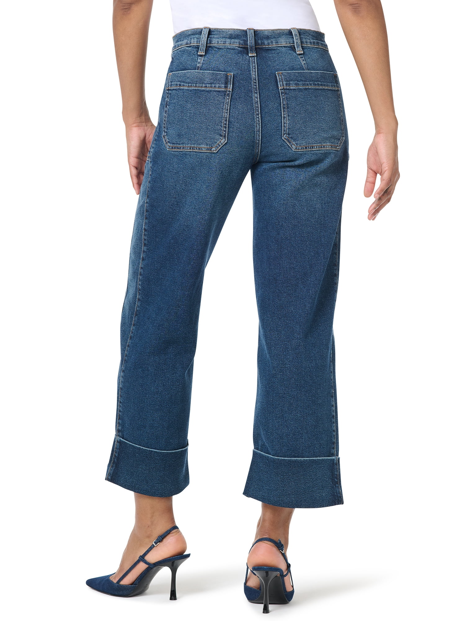 Gloria Vanderbilt Swan Series Women's Patch Pocket with cuff , Sizes 2-18