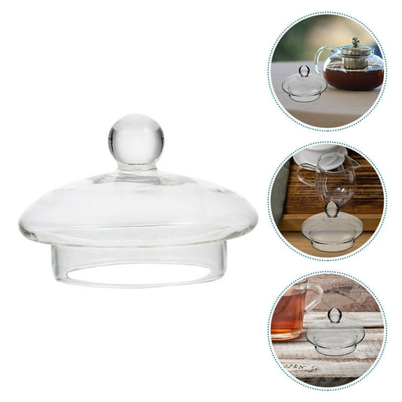 Tea Kettle Lid Glass Tea Lid Household Teapot Cover Tea Pot Cover Tea Kettle Glass Lid