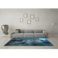 thumbnail image 3 of Ahgly Company Indoor Rectangle Oriental Light Blue Industrial Area Rugs, 4' x 6', 3 of 4