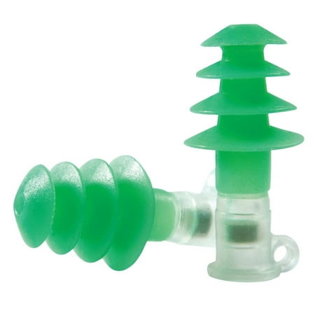 Honeywell Howard Leight Clarity Reusable Earplugs, TPE, Blue/Clear, Corded