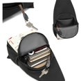 thumbnail image 6 of Disketp Sling Backpack,Multipurpose Crossbody Shoulder Bag Travel Hiking Daypack-Christmas Pug Dog, 6 of 6