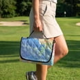 thumbnail image 3 of KUIFORTI Brown Turtle Golf Cart Seat Covers Easy Installation Golf Cart Seat Towel Blanket with 4 Front Pockets & Nonskid Bottom Fits for Club Car and More 2 Person Seats Golf Carts, 3 of 7