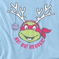 thumbnail image 2 of Teenage Mutant Ninja Turtles Ho Ho Heroes Christmas Reindeer Unisex Adult T Shirt, 2 of 5