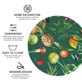 thumbnail image 3 of Naloa Vegan Leather Coasters for Drinks, Durable Drink Coasters 4 Set for Tabletop Protection, Luxurious Home Décor and Housewarming Gift ( {designName})Round Shape, 3 of 6
