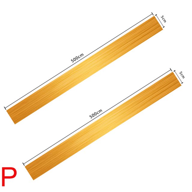 CAROOTU Self Adhesive Wall Seam Line Sticker Waterproof Floor Crevice Line Sticker Decoration Tape