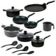 thumbnail image 1 of Batería de 15 Piezas T-fal Antiadherente Color Negro, 1 of 5