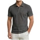 thumbnail image 1 of Mens Casual Manga Corta Botón Abajo Camisas de Color Sólido Turndown Cuello Blusa, Suelto Ajuste Superior para el Verano, 1 of 6