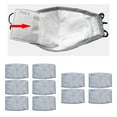 thumbnail image 5 of HA-EMORE PM2.5MASK Activated Carbon Filter 5 Layers Replaceable Anti Haze Filters Protective Mouth Filter for Outdoor, 5 of 8