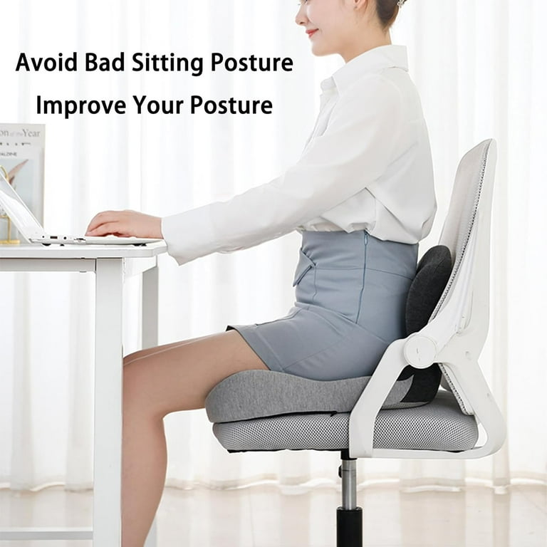 RoadSpine – Tailbone and Lower Back Pain Relief Cushion, L-Shaped