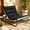 Black/Beige, variant on HomeMiYN Upgraded Patio Outdoor Lounge Chair, Oversized Comfy Sling Recliner Chair, With Support 500lbs Extra Thick Puffy Cushion, Modern Outside Furniture For Backyard, Garden, Porch, Poolside
