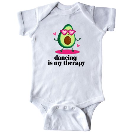 

Inktastic Dancing is my Therapy Funny Dance Gifts Gift Baby Girl Bodysuit