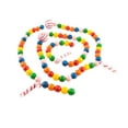 thumbnail image 5 of Kurt Adler Plastic Candy Cane and Candy Ball Garland, Multicolored, 6ft, 5 of 5