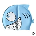 thumbnail image 1 of Silicone Shark Pattern Swim Cap for Kids - 21*18cm, Comfortable and Colorful, 1 of 1