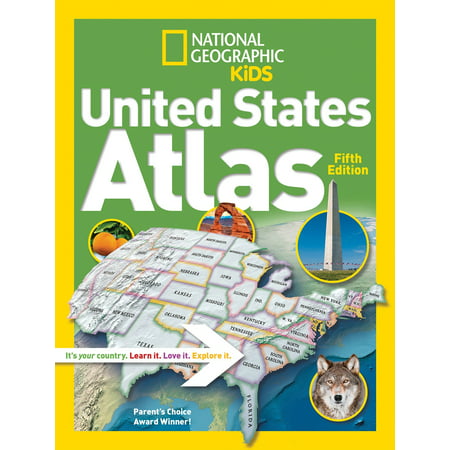 National Geographic Kids United States Atlas (Best States For Kids)