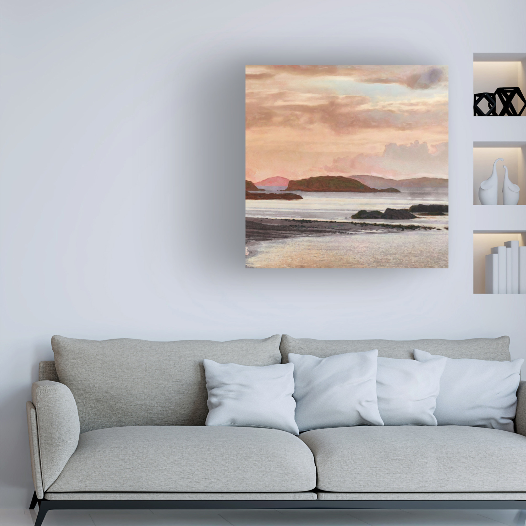 Trademark Fine Art Alonzo Saunders  A New Morning I Canvas Wall Art