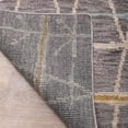 thumbnail image 5 of HAND KNOTTED WOOL CONTEMPORARY MODERN AREA RUGS - 5'x8', Rectangle Shape, Brown Color, Classic Traditional Design, Low Pile Handmade Area Rugs for Living Room, Bed Room (N00906), 5 of 8