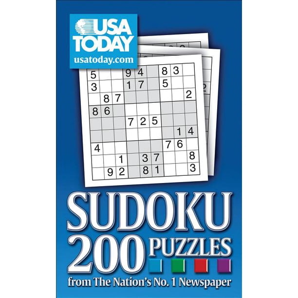 USA Today Sudoku 200 Puzzles From The Nation s No 1 Newspaper 