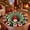 #C-24in, variant on OYPGUE 3D Optical Illusion Vortex Quilted Round Christmas Rug