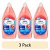 (3 pack) Great Value Soft & Smooth Ultra Dish Liquid, Pomegranate, 40 fl oz