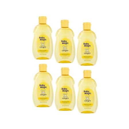 Baby Magic Cologne Fresh Floral Scent, 7 Oz, 6 Pack