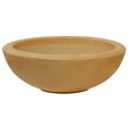 thumbnail image 4 of Sunnydaze Percival 20.75" x 20.75" x 11.5" Round Sand Polyresin Outdoor Planter Pot, 4 of 15