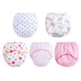 thumbnail image 1 of 5pc/ Lot Baby Diapers Children Reusable Underwear Breathable Diapers Training Pants Can Tracked Suit 6-16kg, 1 of 1