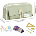 thumbnail image 2 of Grande Trousse à Crayons, Fournitures Scolaires, Trousse Cosmétique, Cadeau de Rangement, Adaptée pour Collège, Lycée, Bureau, 2 of 5