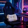 thumbnail image 4 of Cojín ergonómico de soporte lumbar para silla – Almohada de respaldo para sentarse en el escritorio, la oficina o el coche – Soporte de espalda antideslizante con relleno suave para aliviar el dolor, 4 of 6