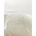 thumbnail image 4 of Cortina de ducha NQ simple con diseño de mármol plateado 180 x 180 cm poliéster lavable a máquina 12 ganchos, 4 of 5