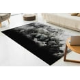 thumbnail image 3 of Luxury Rugs, Black Rugs, Classic Rug, Modern Rug, Office Decor Rug, Smoking Rugs, Smoke Rug, Smoking Rugs Cute Rugs, Outdoor Rug, Loft Decor, 2.3'x3.3' - 70x110 cm, 3 of 8