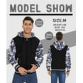 thumbnail image 4 of SWISSWELL Winter Zip Up Fleece Jackets with Hoodies for Men,Sizes Medium-3XL, 4 of 7