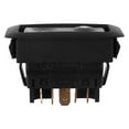 thumbnail image 6 of 100Fens Universal Auto Car Power Window Glass 6Pin 12V 24V ON/OFF SPST Rocker, 6 of 8