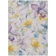 thumbnail image 2 of Addison Rugs Chantille Indoor/Outdoor Transitional Floral Lavender Machine Washable Rectangle Rug, 3' x 5', 2 of 8