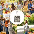 thumbnail image 5 of Sac d'Épicerie Lavable à la Mode - Sac de Courses Pliable Réutilisable, Durable 16x15 pour Aventure et Exploration, 5 of 5