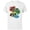 White, variant on Marvel Super Hero Amazing Incredible Mighty Dad - Short Sleeve Cotton T-Shirt for Adults - Customized-Athletic Heather
