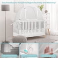 thumbnail image 4 of Crib Tent Pro Baby Safety, de malla fina, plegable, con toldo, 140 x 74 x 140 cm, 4 of 7